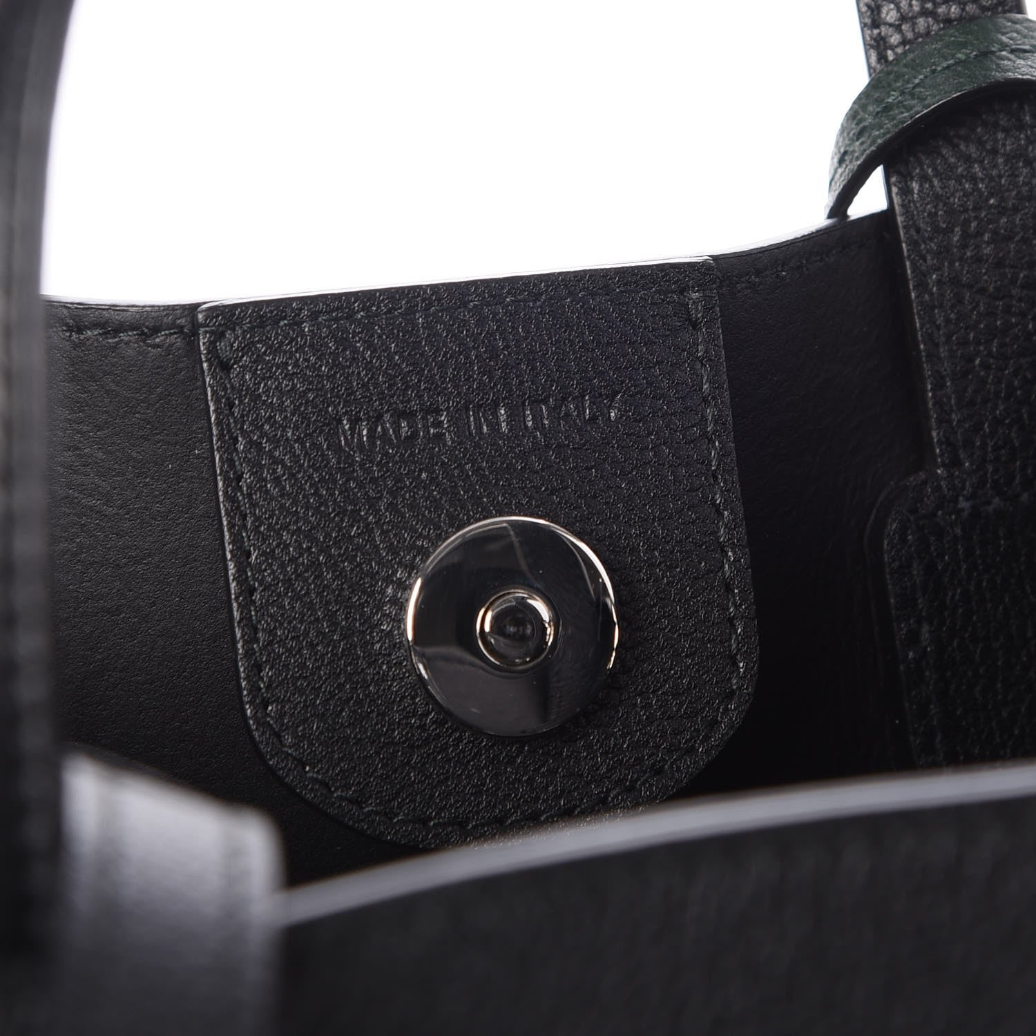 Christian Dior Grained Calfskin Small Blossom Tote Black 10 of 12