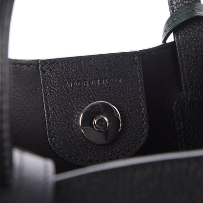 Christian Dior Grained Calfskin Small Blossom Tote Black 10 of 12