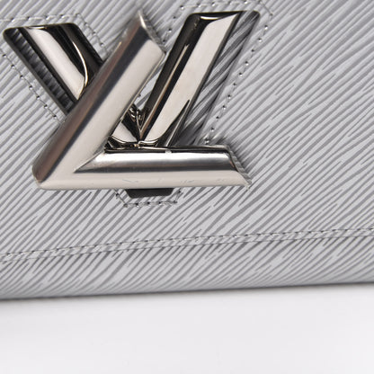 Louis Vuitton Epi Twist Shoulder Bag MM Argent 12 of 12
