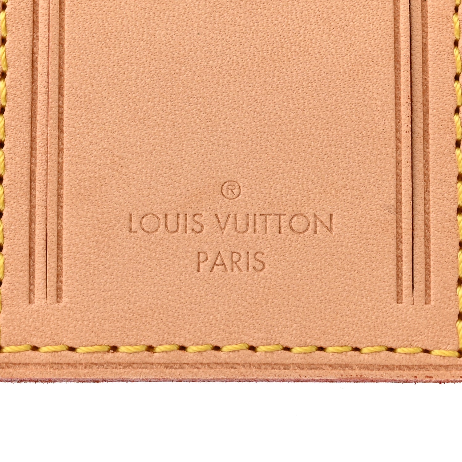 Louis Vuitton Vachetta Small Luggage Tag 3 of 4