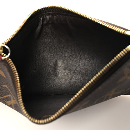 Louis Vuitton Monogram Josephine Wallet Zippered Insert Fuchsia 5 of 8