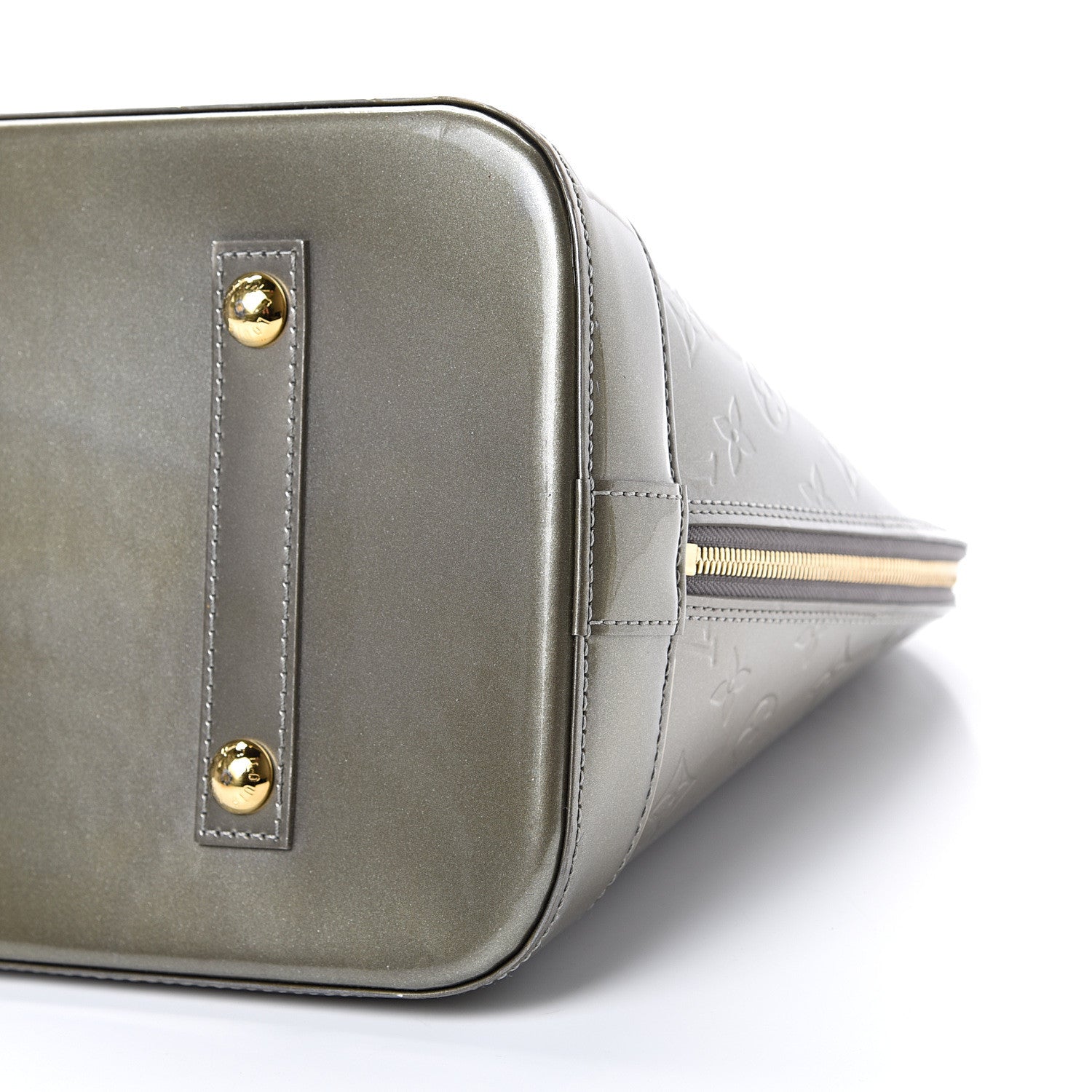 Louis Vuitton Vernis Alma GM Gris Art Deco 11 of 12