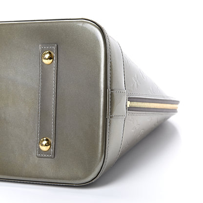 Louis Vuitton Vernis Alma GM Gris Art Deco 11 of 12