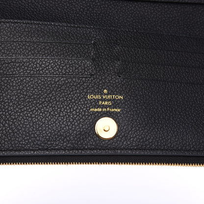 Louis Vuitton Empreinte Adele Wallet Black 5 of 6