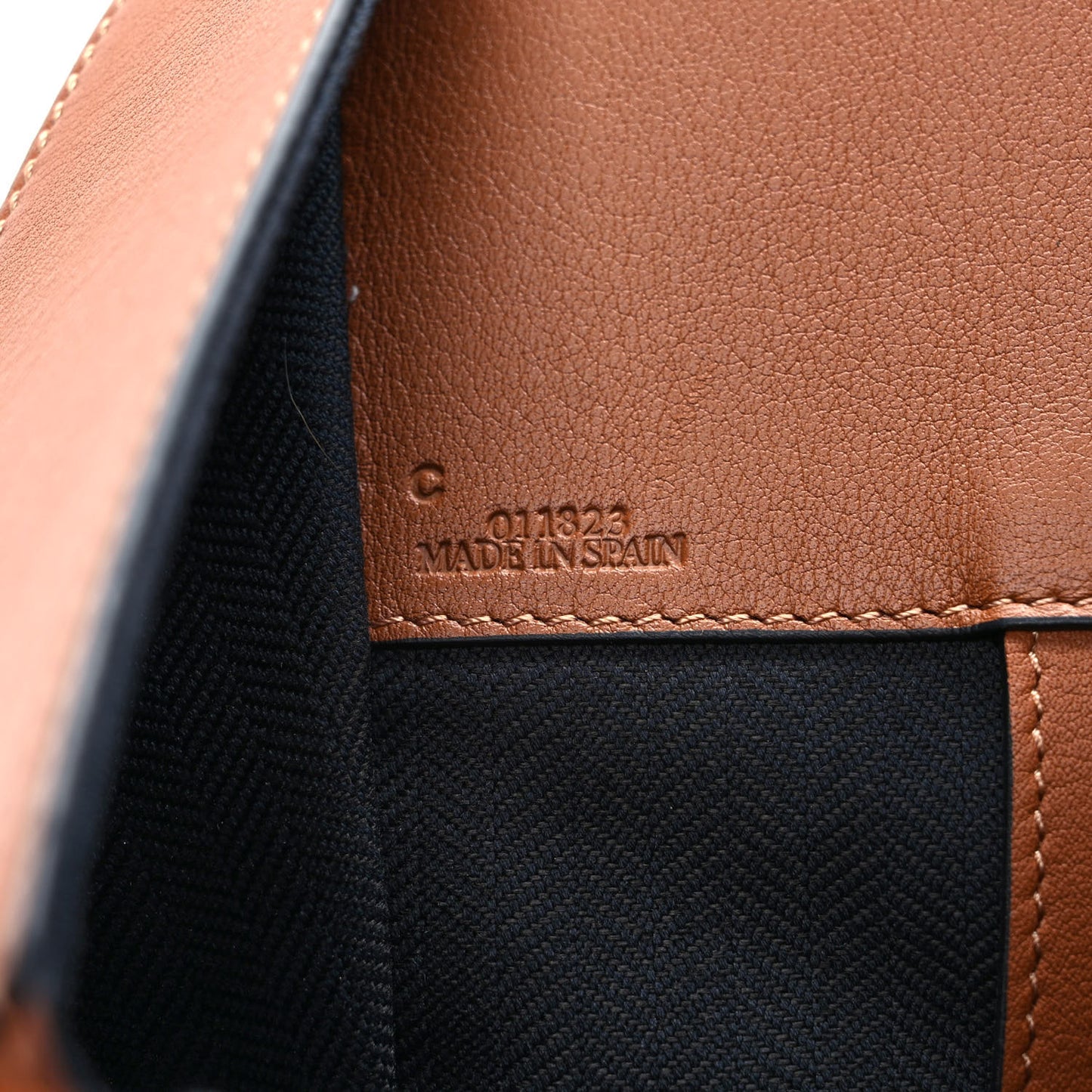 Calfskin Small Hammock Shoulder Bag Tan