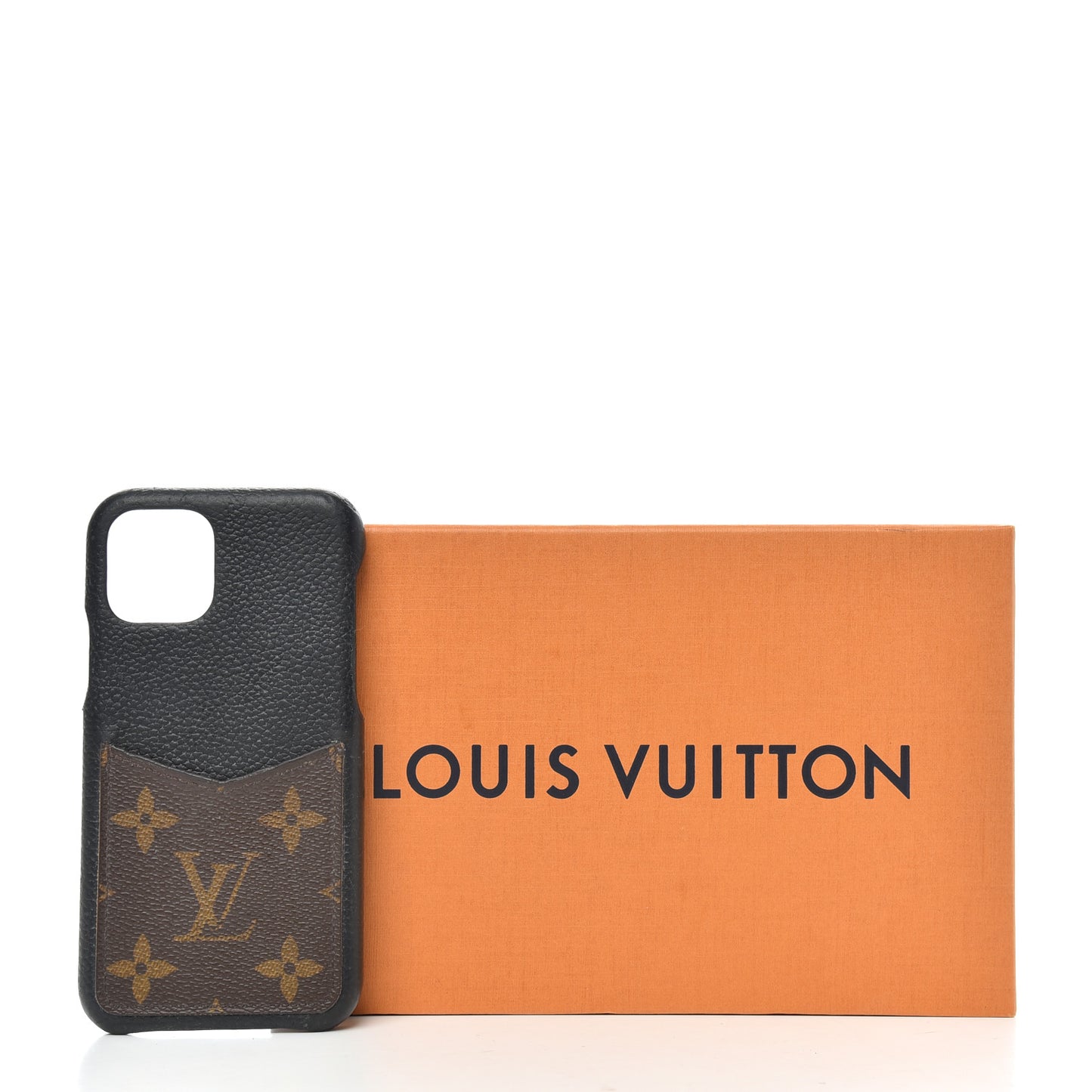Monogram iPhone 11 Pro Bumper Black