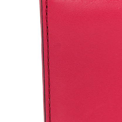 Valentino Garavani Vitello Small Glam Lock Rockstud Flap Deep Fuxia 12 of 14