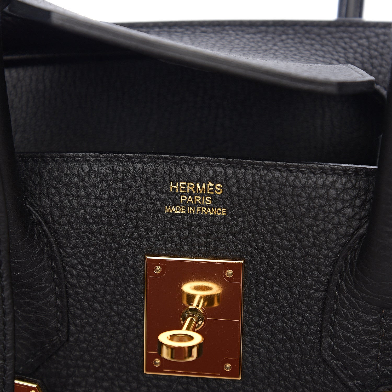 Hermes Togo Birkin 30 Black 5 of 10