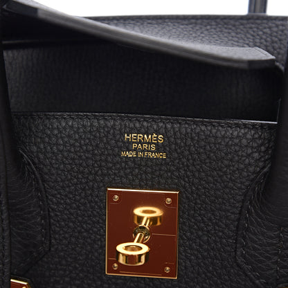 Hermes Togo Birkin 30 Black 5 of 10