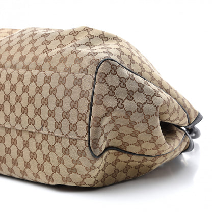Gucci Monogram Large Sukey Tote Dark Brown 7 of 12