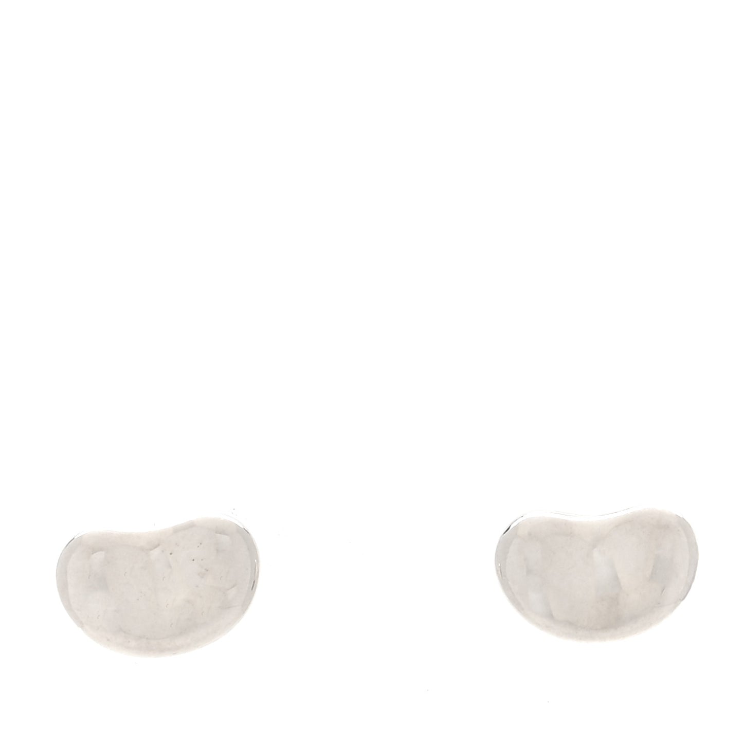 Sterling Silver 9mm Elsa Peretti Bean Earrings