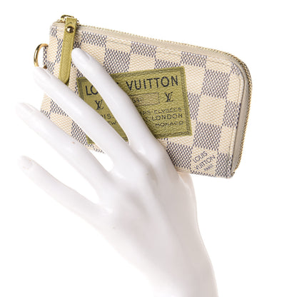 Louis Vuitton Damier Azur Complice Trunks and Bags Key Pouch 2 of 6