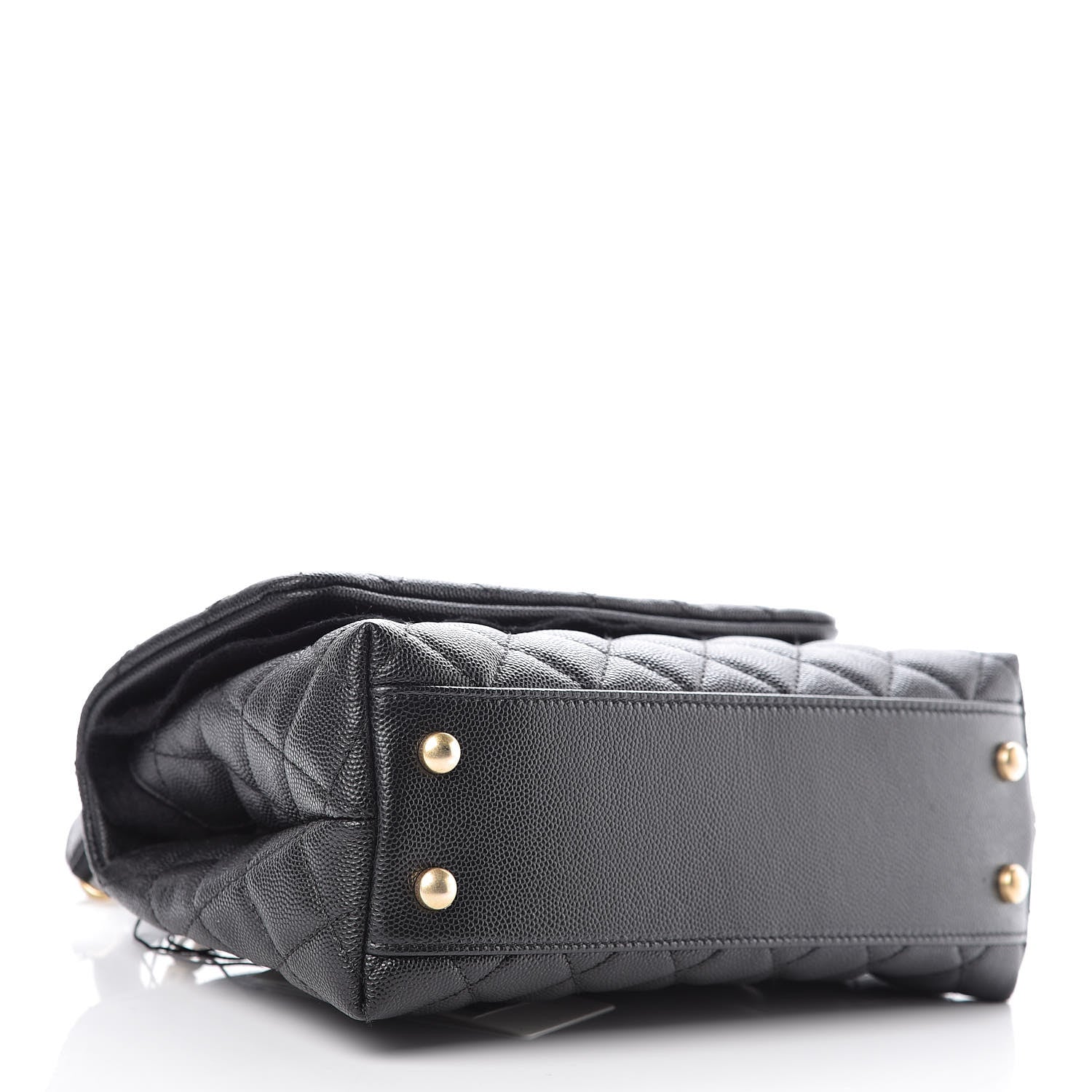 Chanel Caviar Quilted Mini Coco Handle Flap Black 4 of 10