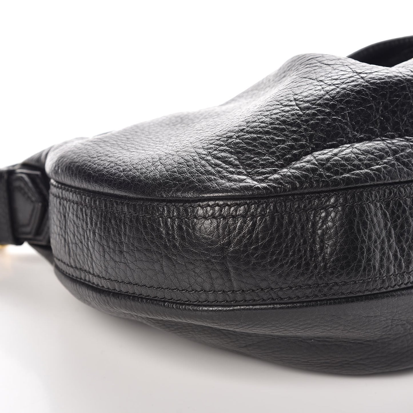 Calfskin Small Malika Hobo Black