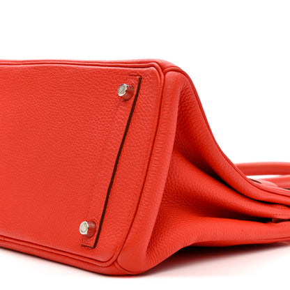 Hermes Togo Birkin 30 Capucine 11 of 15