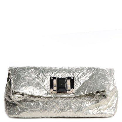 Louis Vuitton Jacquard Quilted Monogram Altair Clutch Argent 1 of 8