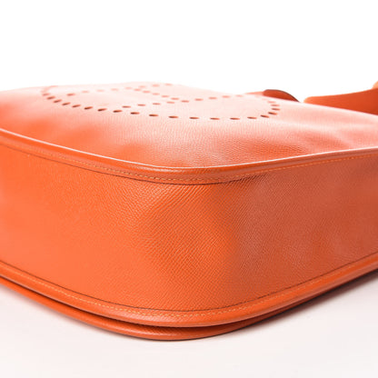 Hermes Epsom Evelyne III GM Orange 6 of 14