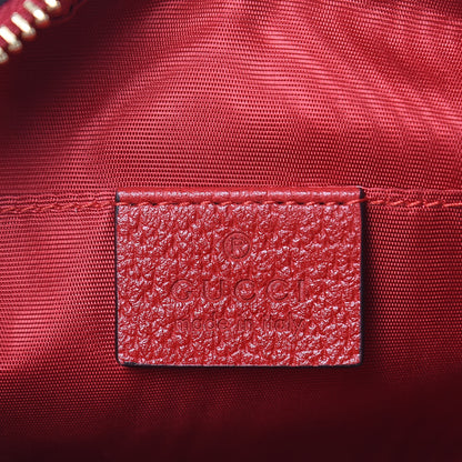 Gucci Canvas Sylvie Stripe Mini Ophidia Camera Bag Mystic White Hibiscus Red Maritime 6 of 9
