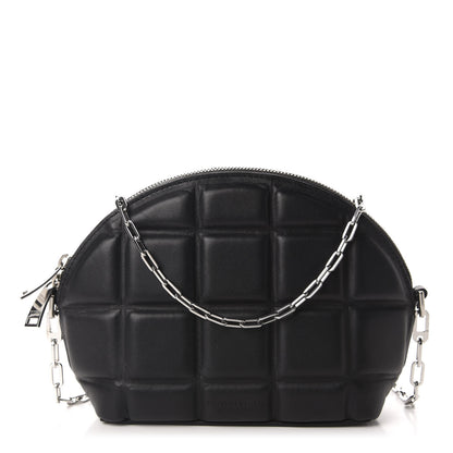 Bottega Veneta Padded Nappa Mini Half Moon Bag Black 1 of 9