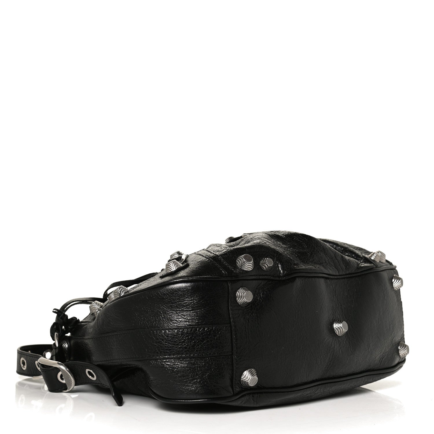 Balenciaga Agneau Arena Medium Le Cagole Shoulder Bag Black 4 of 14