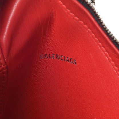 Balenciaga Calfskin S Triangle Duffle Black 6 of 10