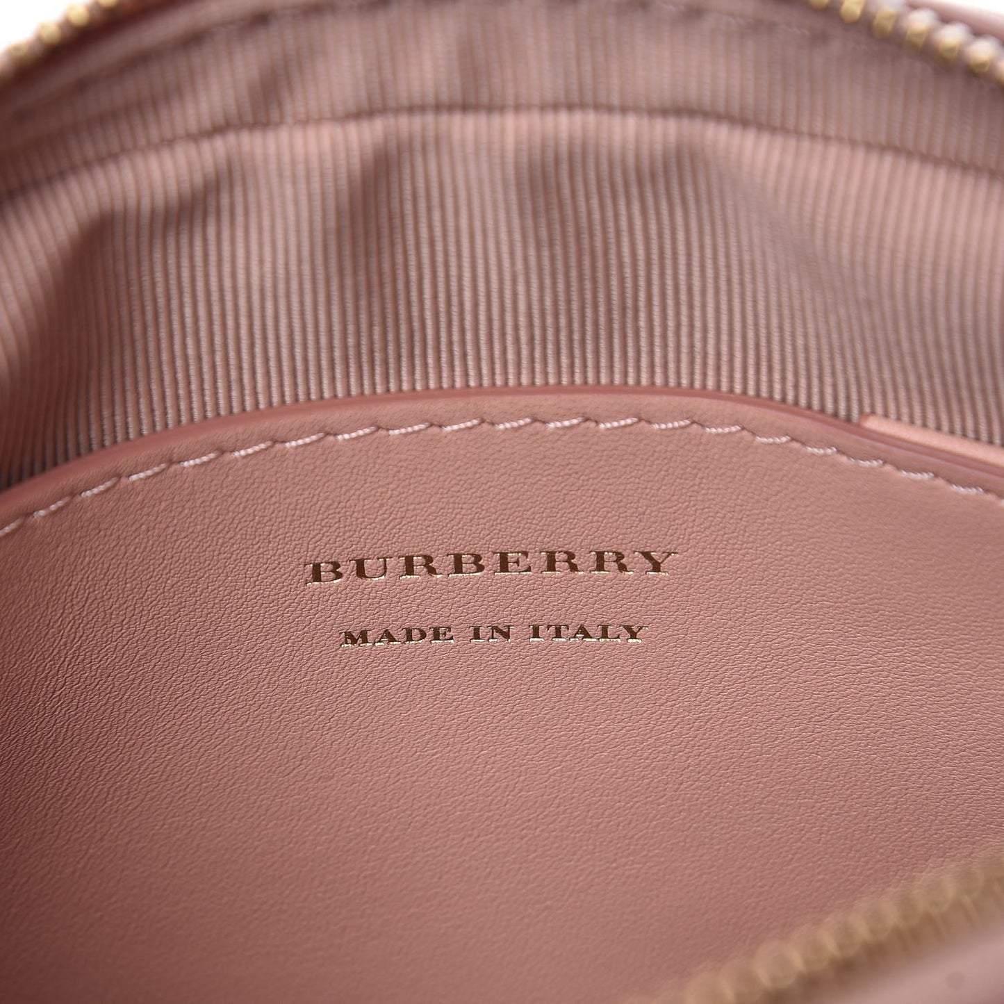 Smooth Calfskin 1983 Knight Check Link Camera Bag Peach