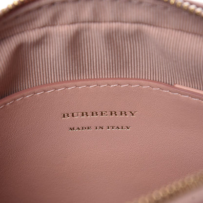 Burberry Smooth Calfskin 1983 Knight Check Link Camera Bag Peach 6 of 7