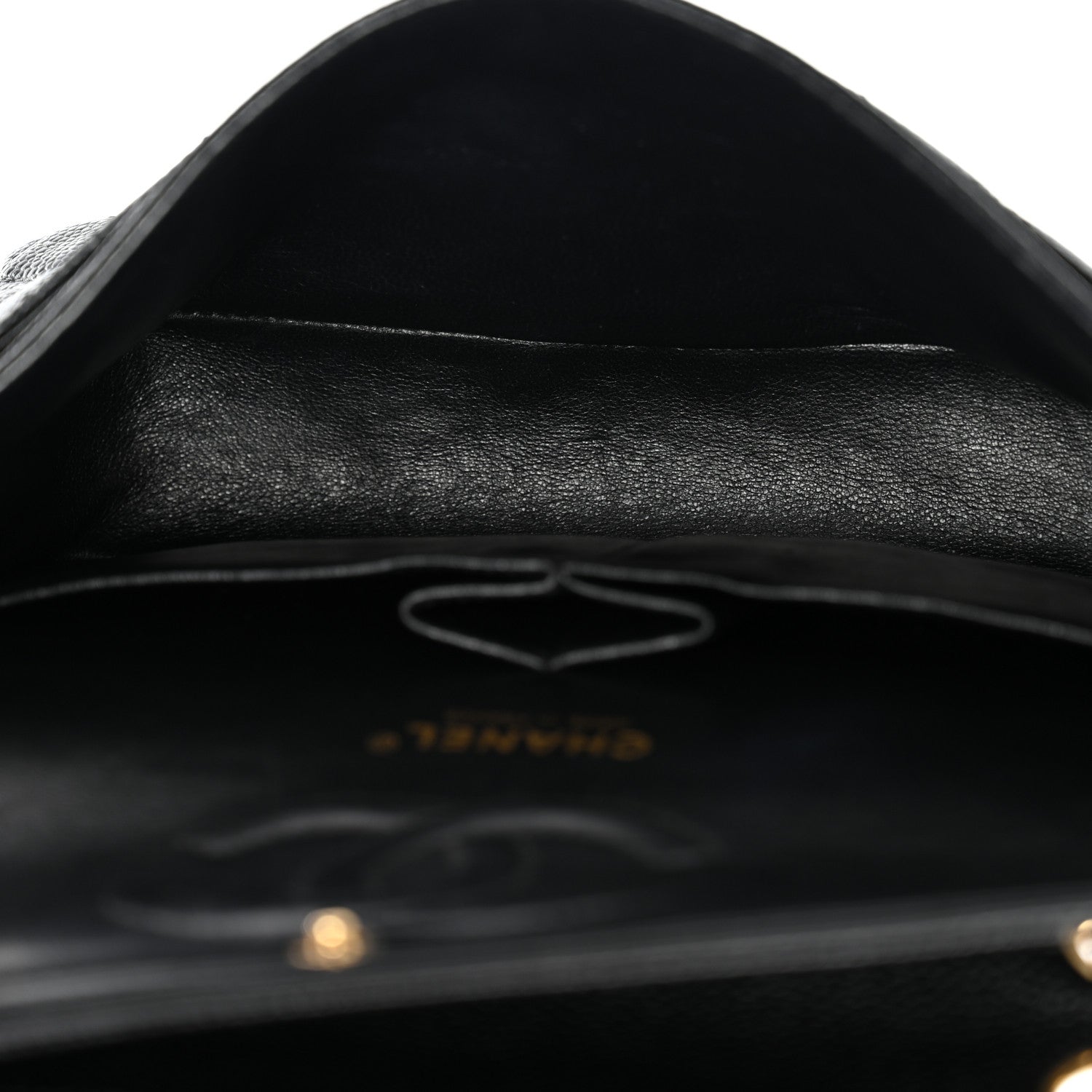 Chanel Caviar Quilted Medium Double Flap Black 5 of 13