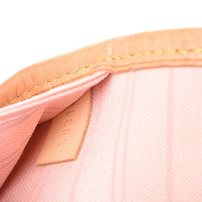 Louis Vuitton Damier Azur Neo Neverfull MM Rose Ballerine 8 of 13