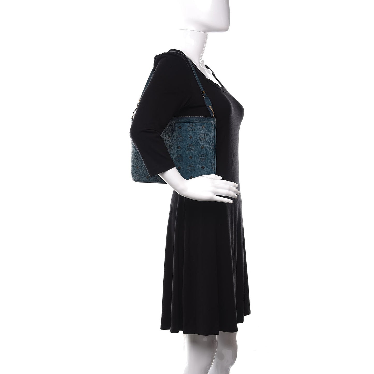 Visetos Project Reversible Tote Pouch Teal