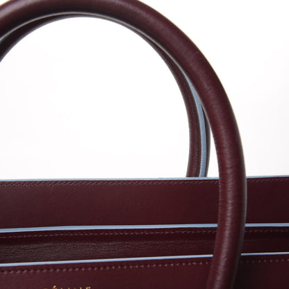 Celine Palmelato Mini Luggage Light Burgundy 18 of 21