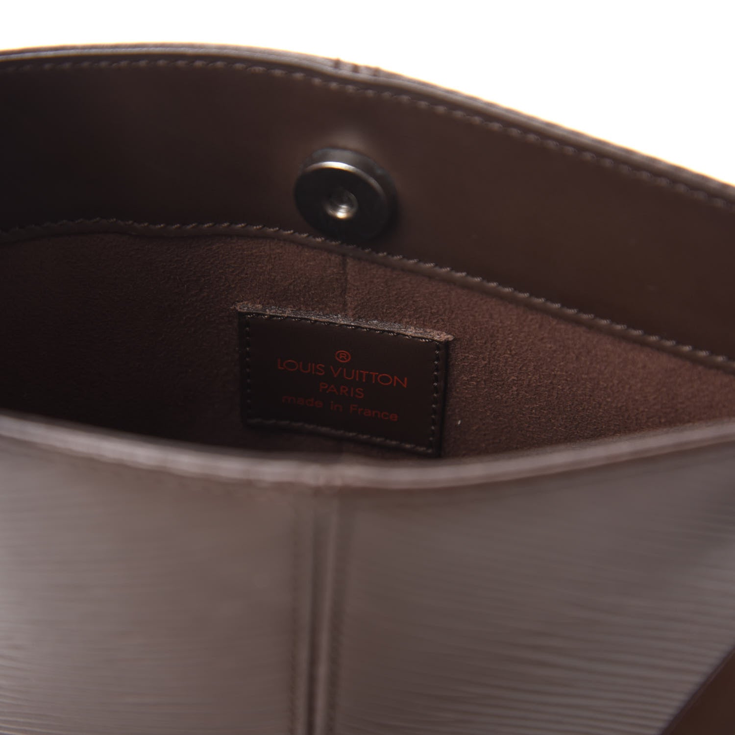 Louis Vuitton Epi Demi Lune Pochette Moka 9 of 10