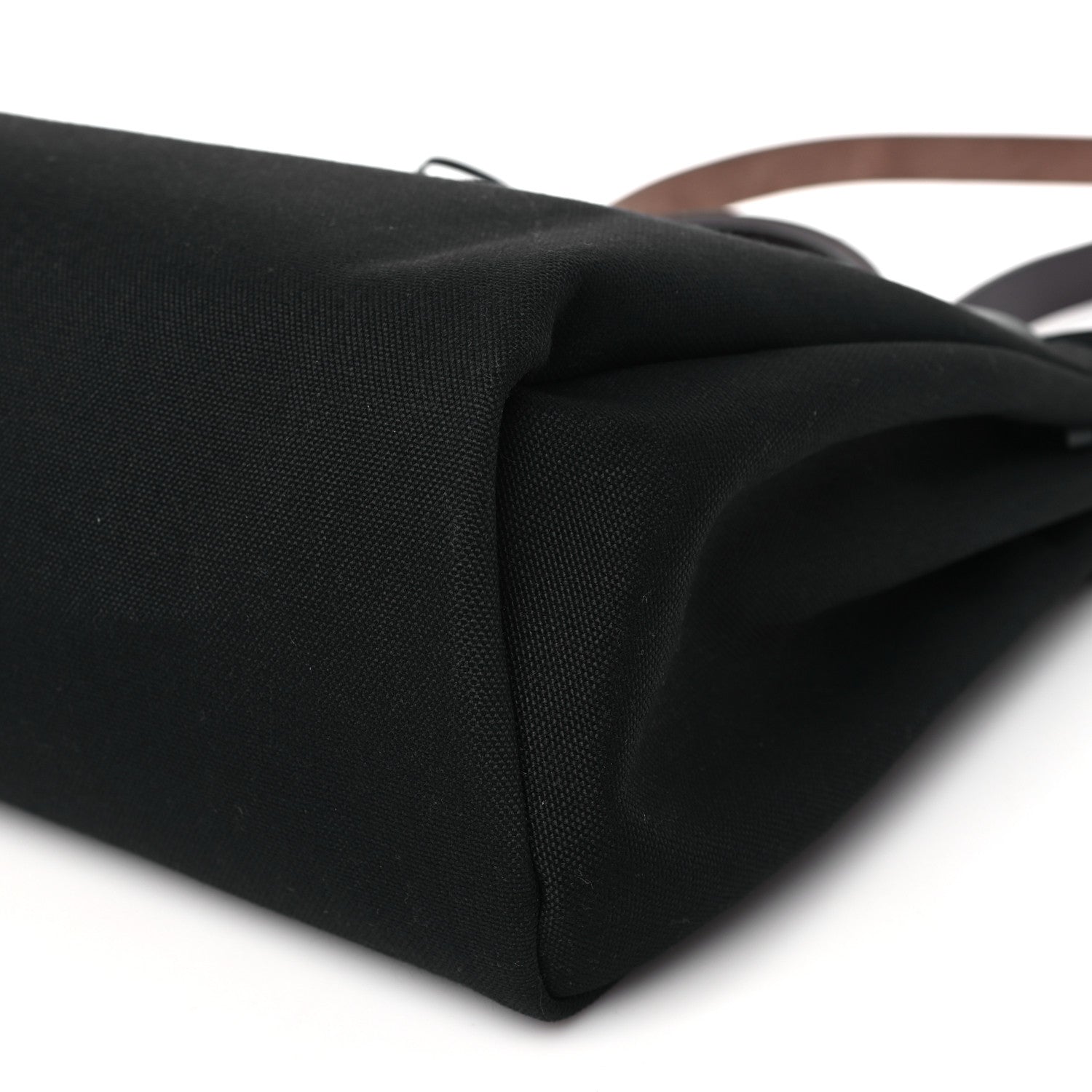 Hermes Military Toile Vache Hunter Herbag Zip 39 MM Black Deep Blue Indigo Ebene 10 of 11