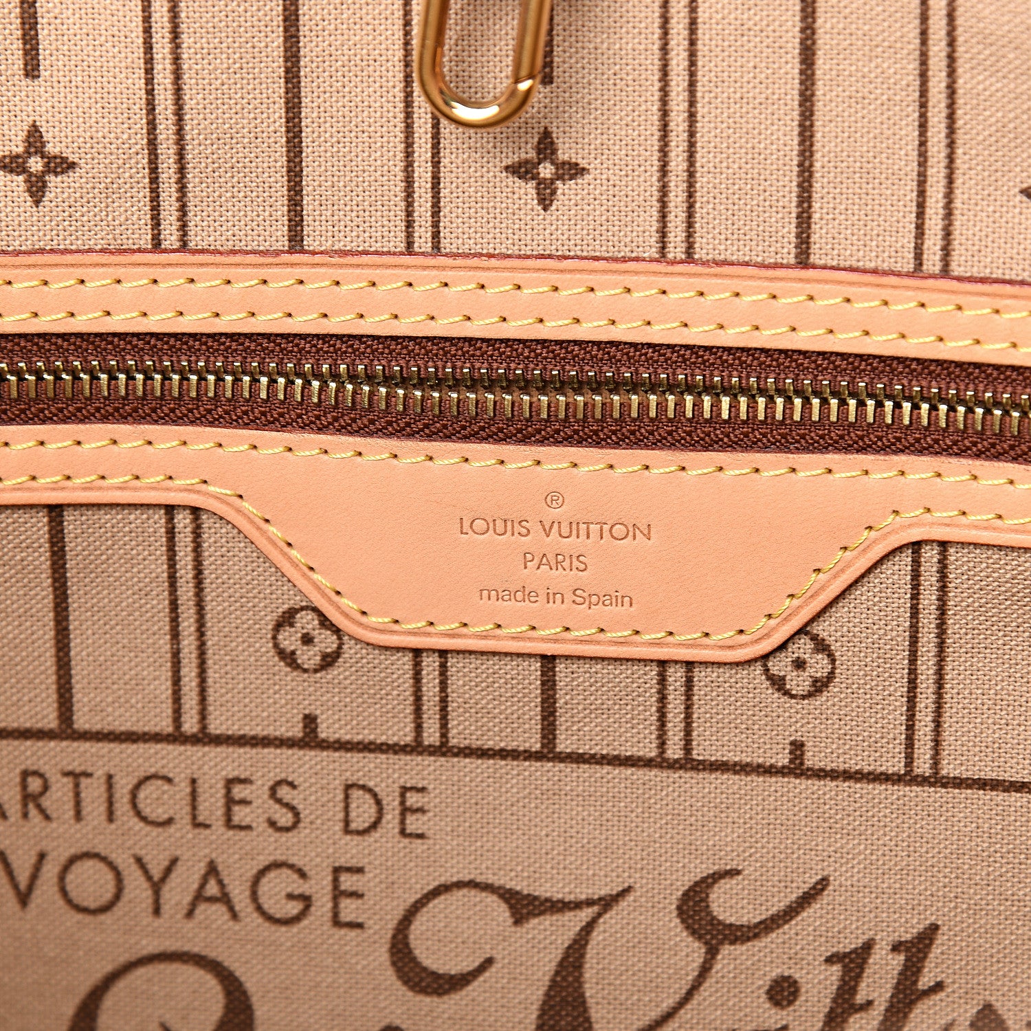 Louis Vuitton Monogram Neverfull MM 5 of 9