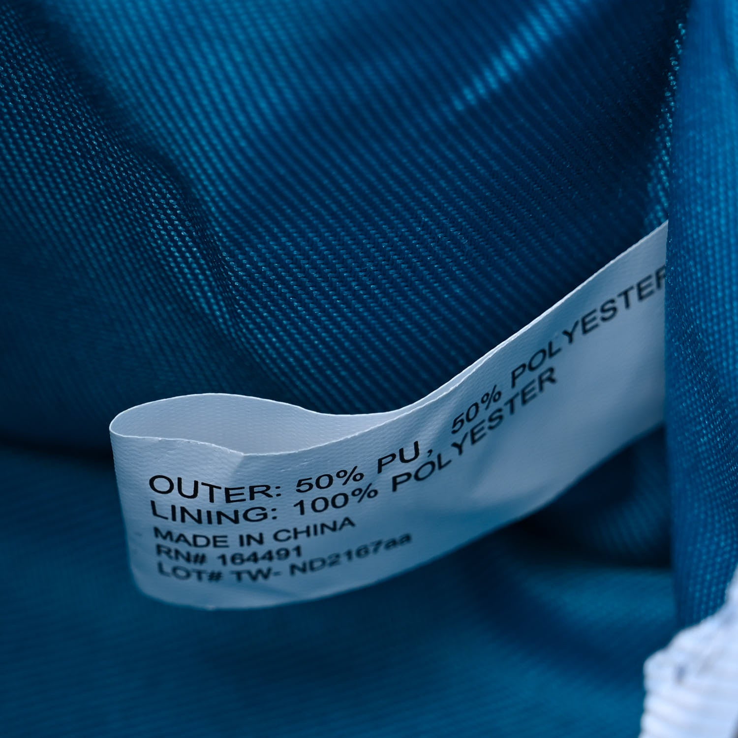 Telfar Vegan Leather Small Shopping Bag Cyan 6 of 10