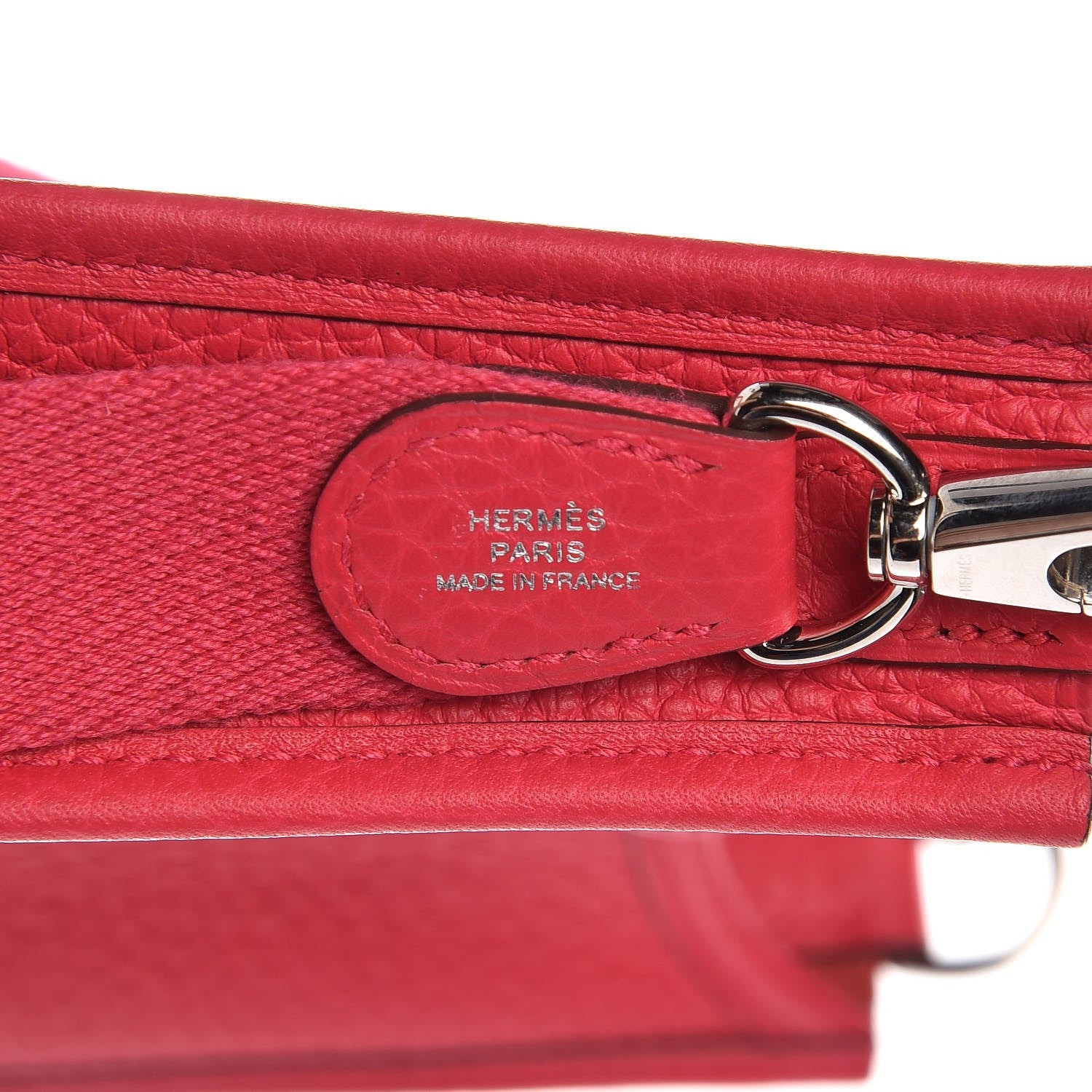 Hermes Taurillon Clemence Evelyne TPM Rose Extreme 7 of 9