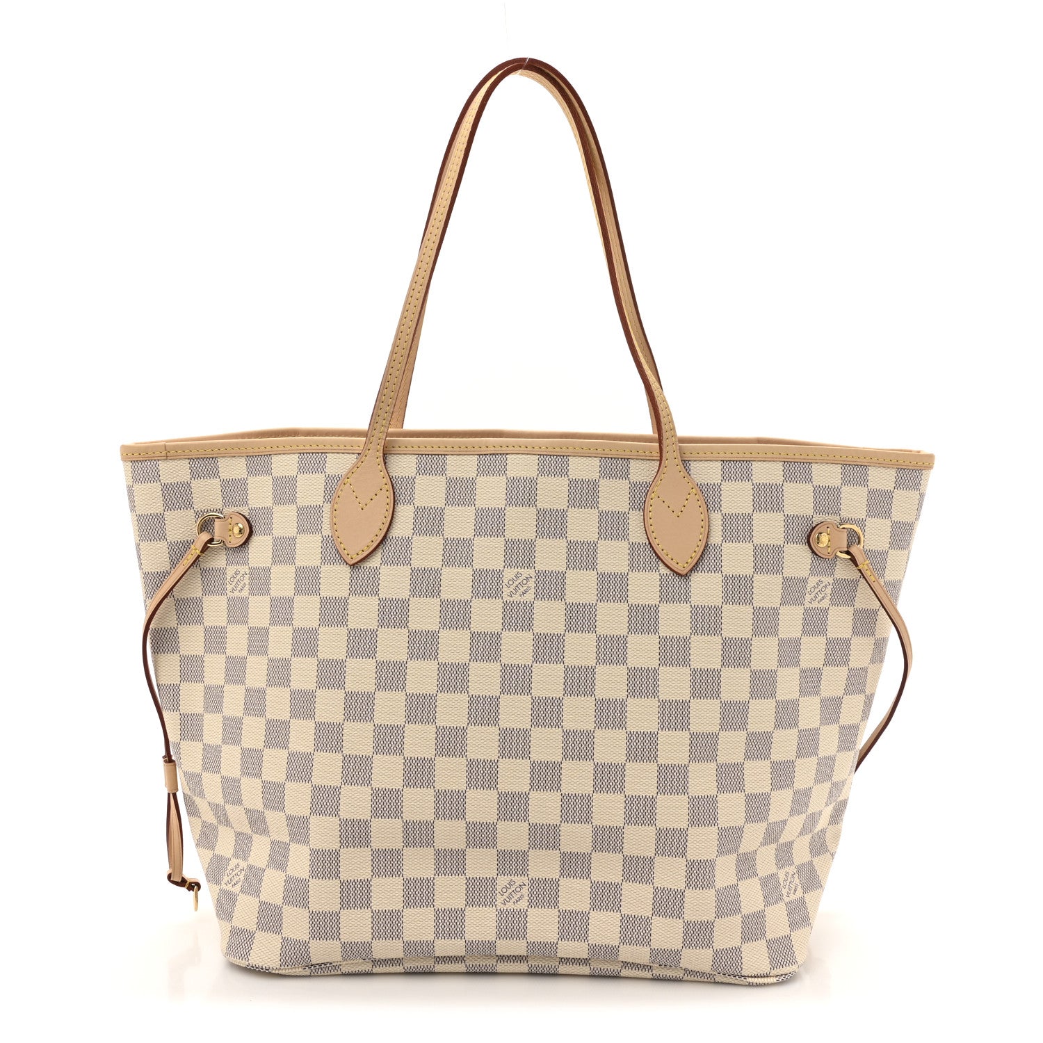 Louis Vuitton Damier Azur Neo Neverfull MM Rose Ballerine 1 of 11