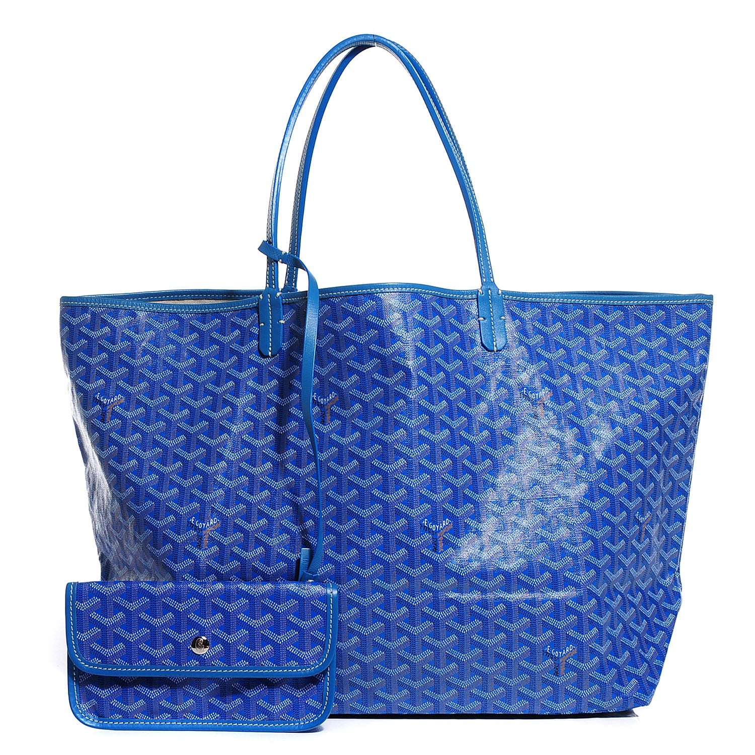 Goyard Goyardine Saint Louis GM Light Blue 1 of 7