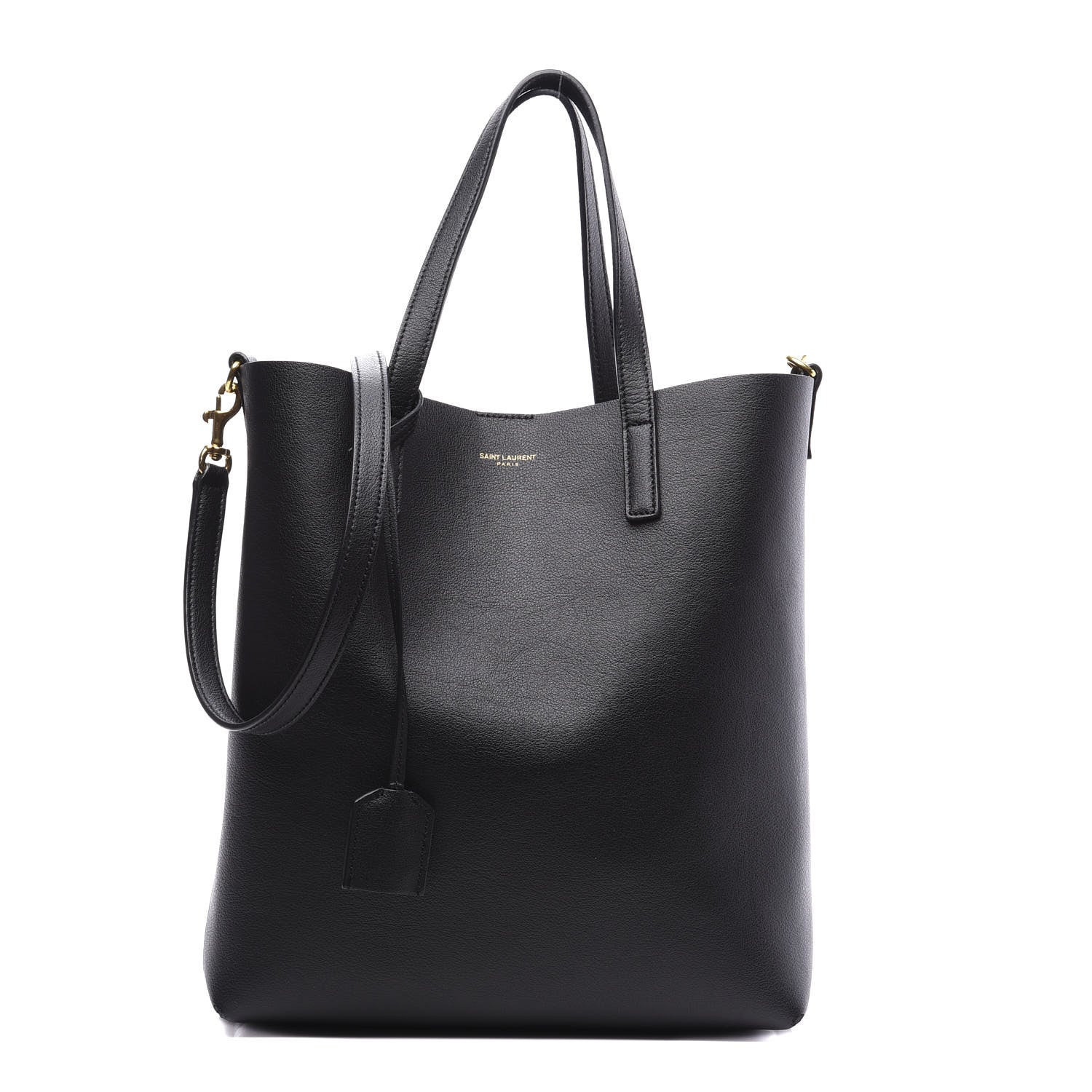 Saint Laurent Calfskin Toy Shopping Tote Black 1 of 9
