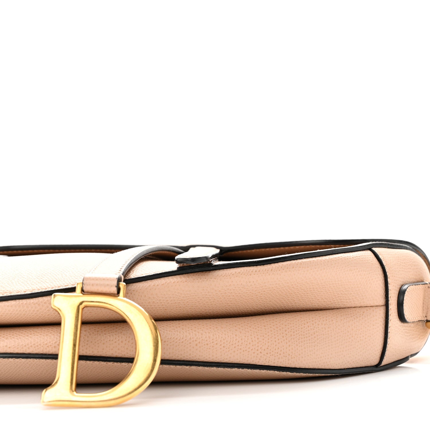 Christian Dior Grained Calfskin Saddle Bag Fard 9 of 9