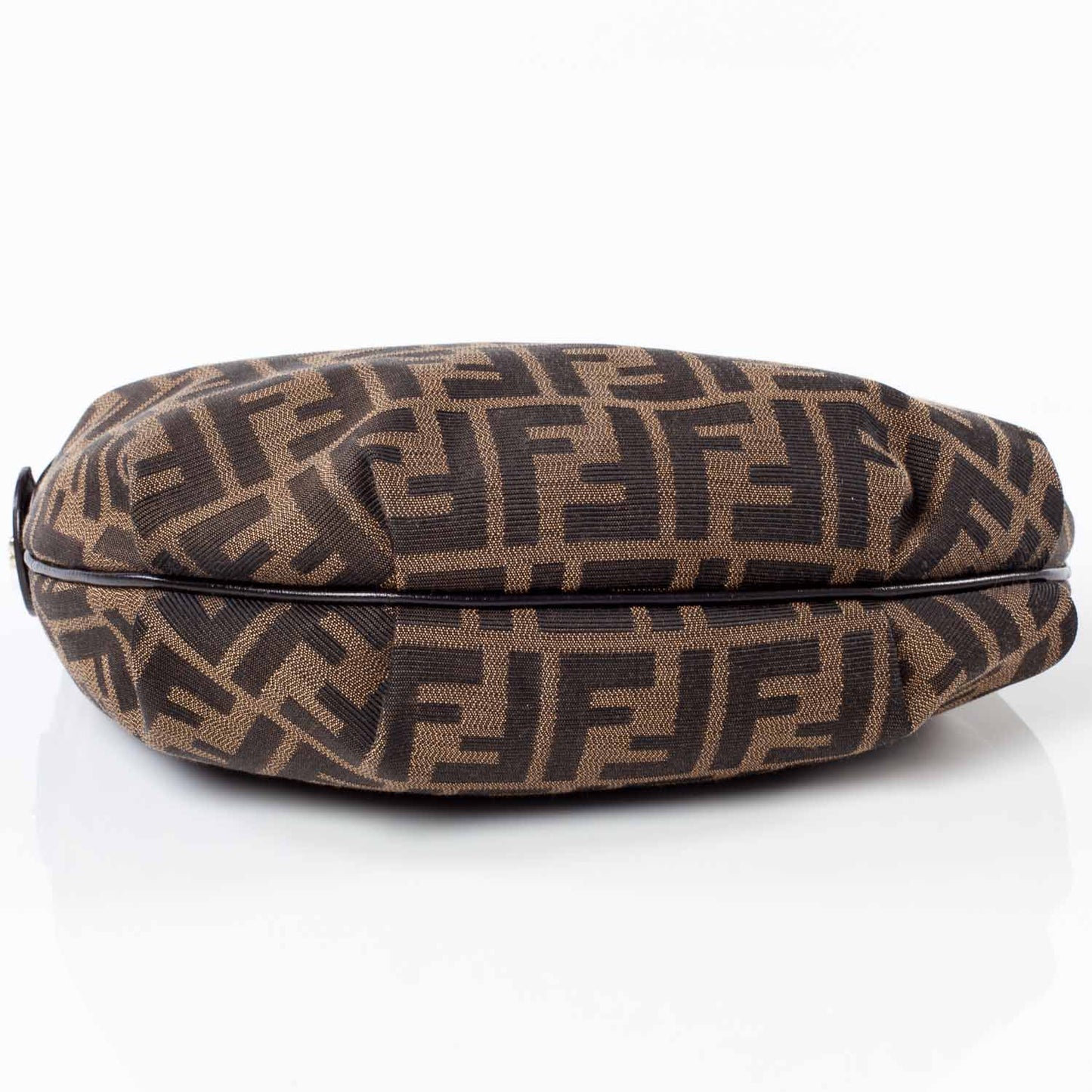 Zucca Small Chef Chain Hobo Tobacco