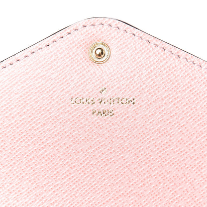 Louis Vuitton Monogram Josephine Wallet Rose Ballerine 8 of 9