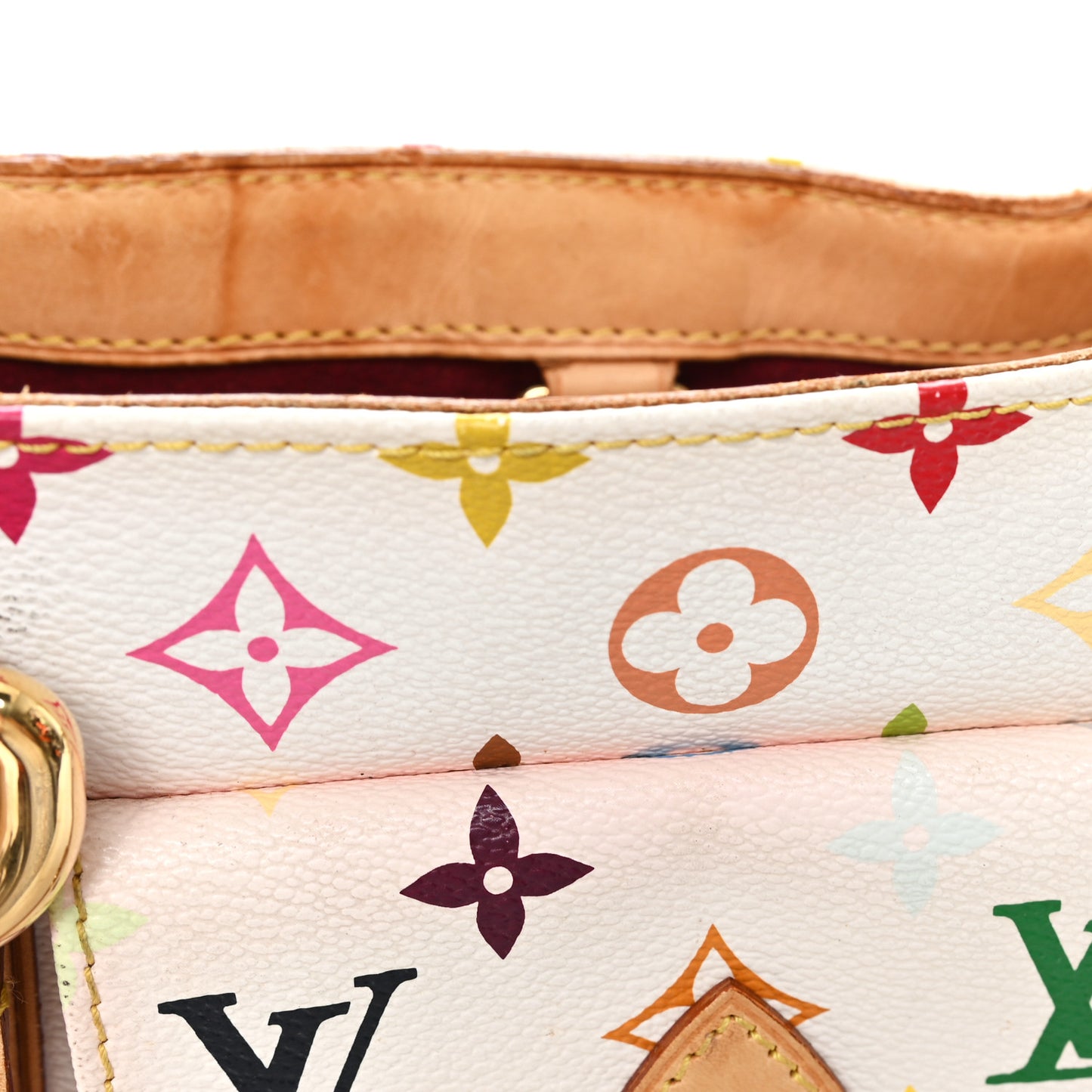 Monogram Multicolor Aurelia MM White