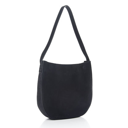 Mansur Gavriel Suede Shoulder Bag Navy 2 of 8
