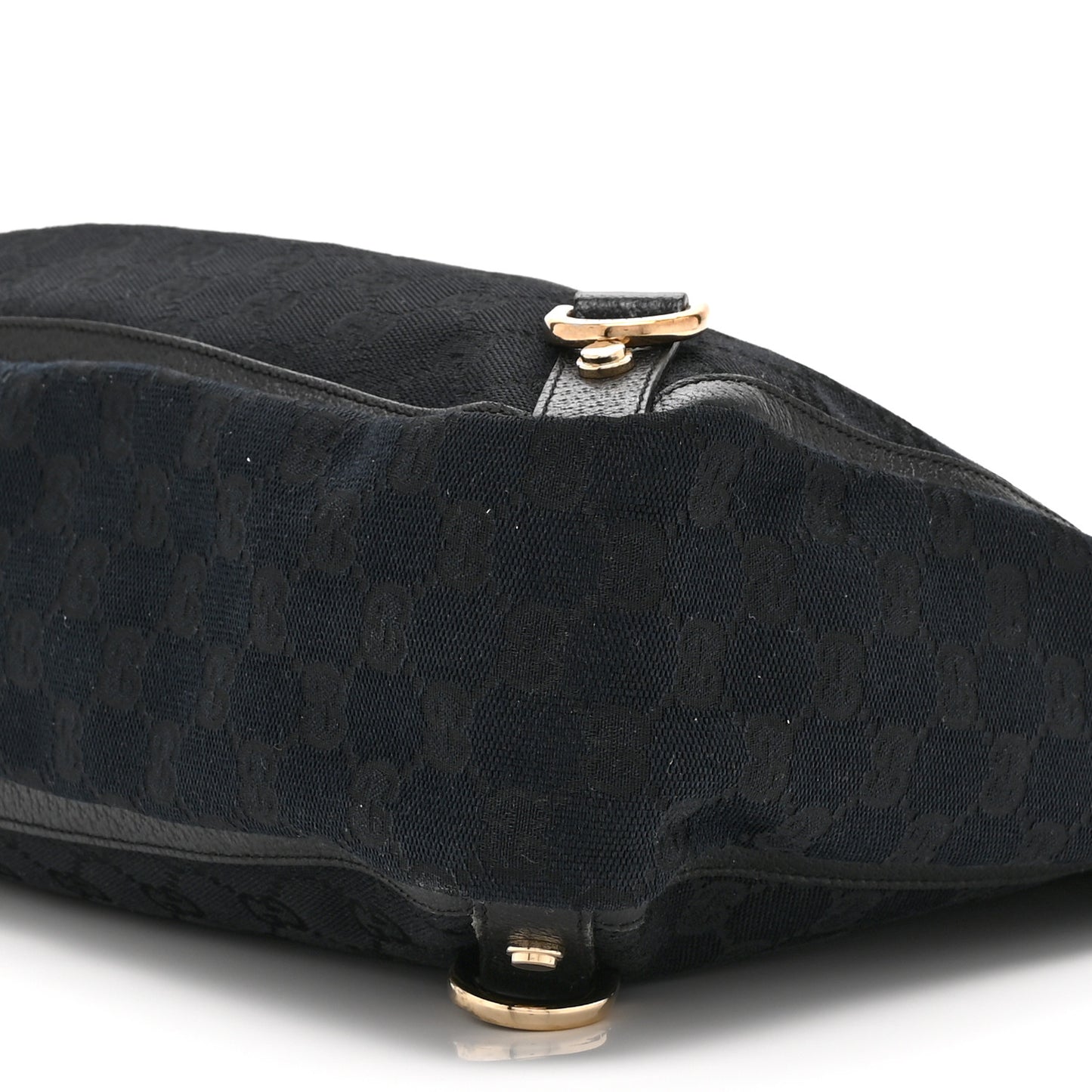 Monogram Medium Abbey  Tote Black