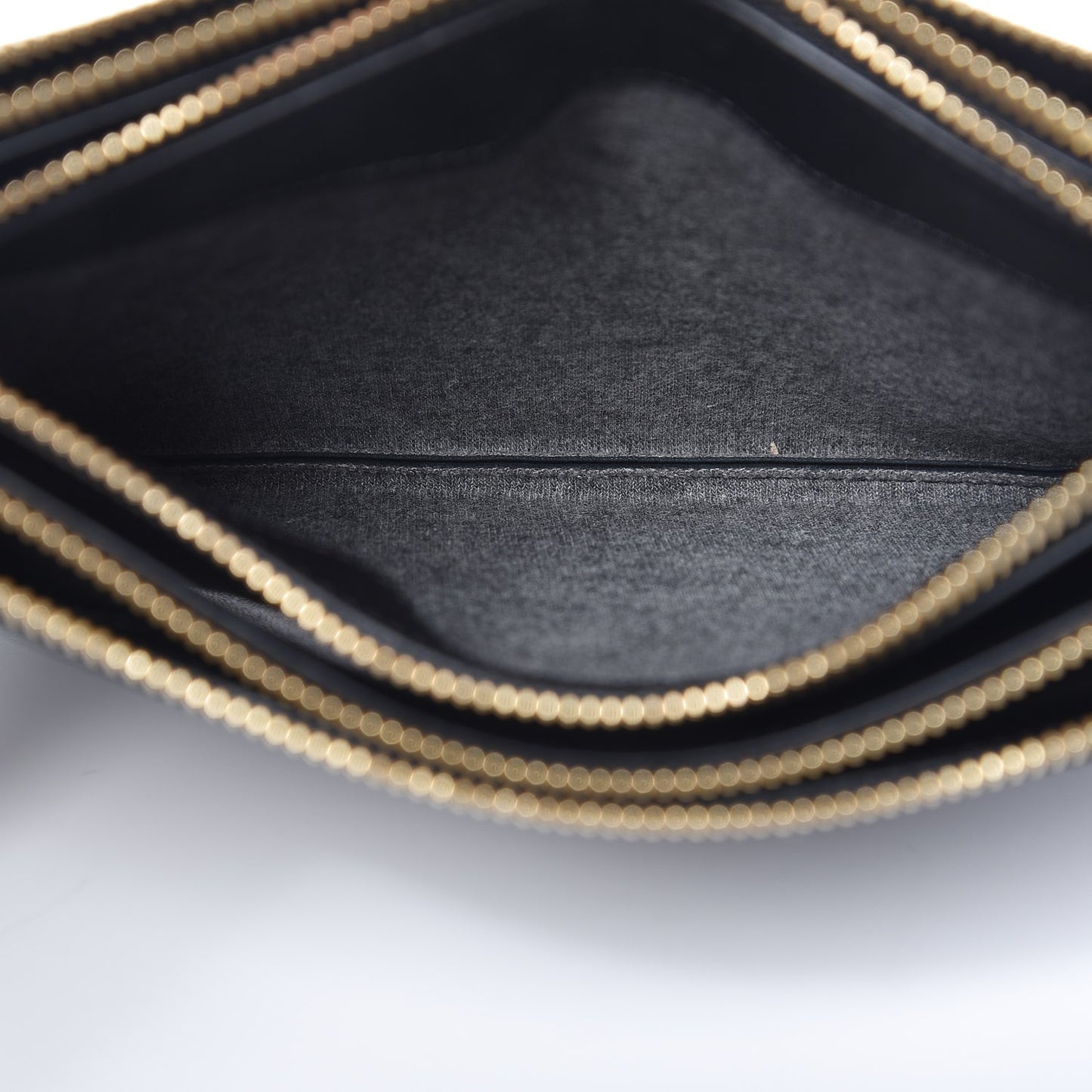 Lambskin Small Trio Crossbody Bag Black
