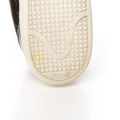 Louis Vuitton Patent Monogram Frontrow Sneakers 37 8 of 12