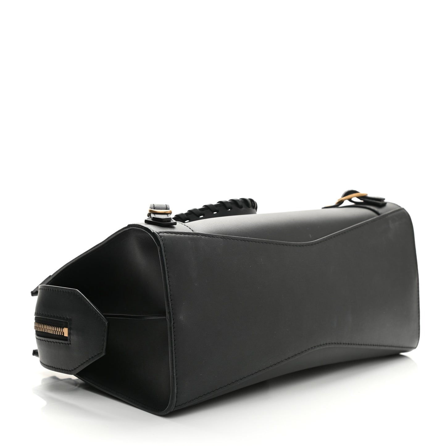 Smooth Calfskin Neo Classic Brass Hardware S City Black