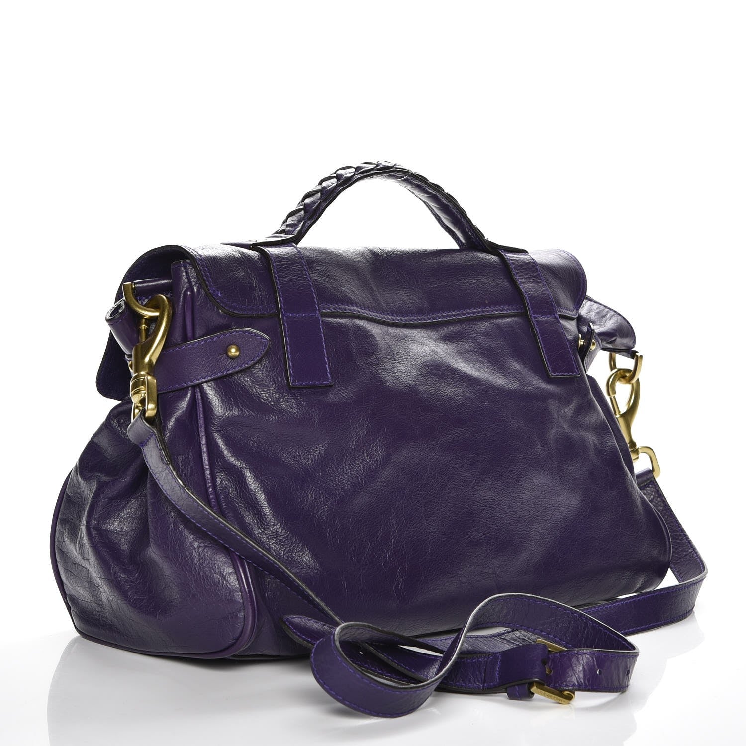 Mulberry Soft Buffalo Medium Alexa Grape 3 of 7