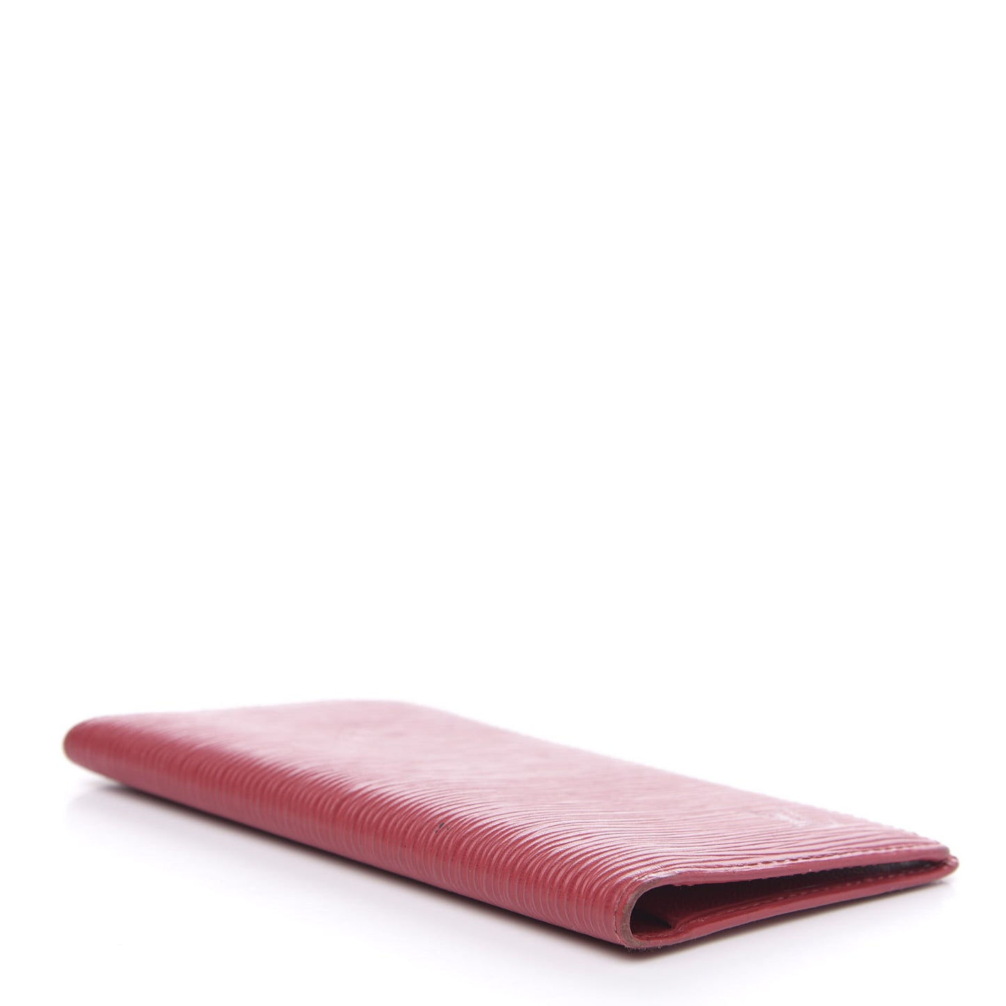 Epi Checkbook Organizer Wallet Rouge